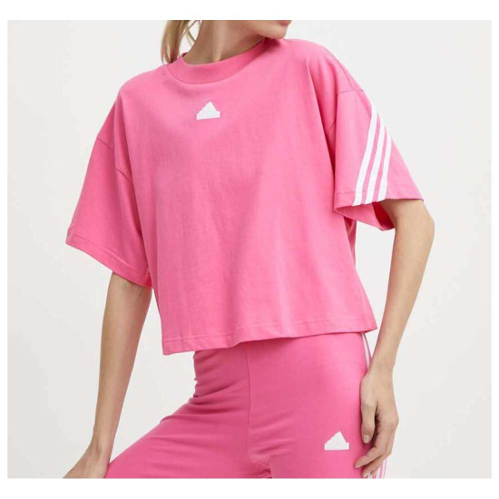 Adidas Γυναικεία κοντομάνικη μπλούζα Future Icons 3-Stripes Tee